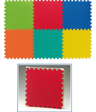 Kinder Matte / Puzzlematte / Bodenmatte 6-er Set