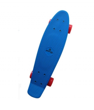 Skateboard Plastik Board Blau