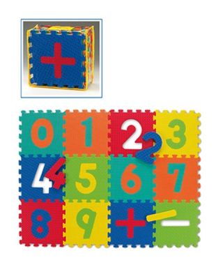 Spielmatte / Spielteppich / Zahlen Matte (12-er)