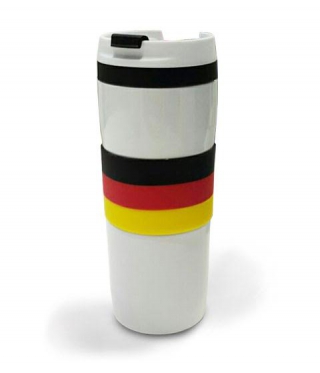 Thermoreisebecher Deutschland Flagge 0,38 L